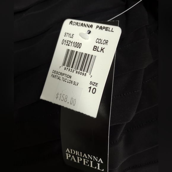 Adrianna Papell Black Dress - Picture 6 of 8